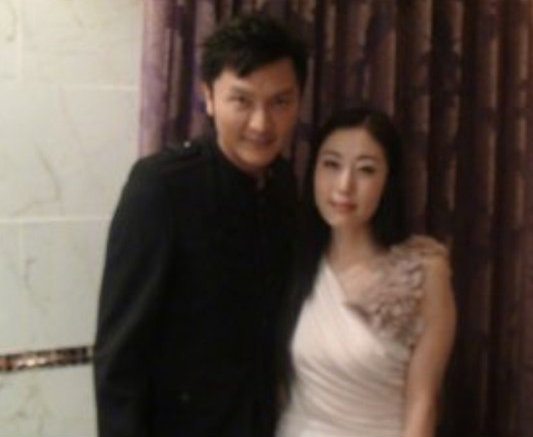 高潔與關禮杰合影